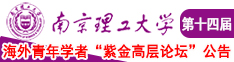 粉嫩操逼艺术南京理工大学第十四届海外青年学者紫金论坛诚邀海内外英才！